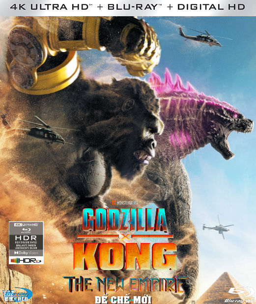 4KUHD962.Godzilla x Kong The New Empire 2024  ĐẾ CHẾ MỚI  2D25G (DTS-HD MA 7.1)